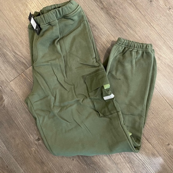 Primitive Vision Fleece Green Sweat Pants Joggers - Picture 5 of 6